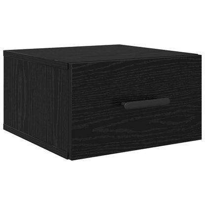 Armadio da Notte Rovere nero 35 x 35 x 20 cm Legno multistrato