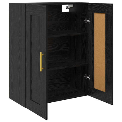 Pensile Rovere nero 69.5 x 34 x 90 cm Legno multistrato