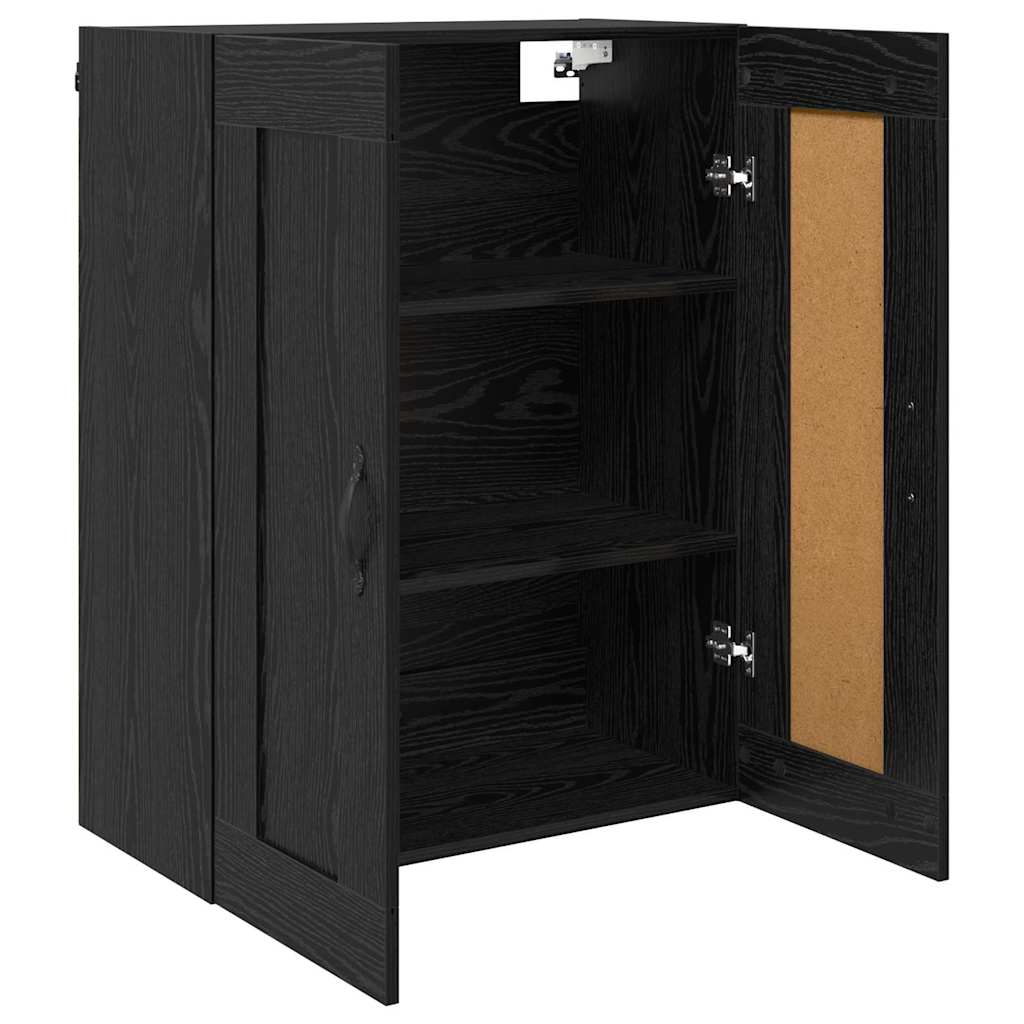 Pensile Rovere nero 69.5 x 34 x 90 cm Legno multistrato
