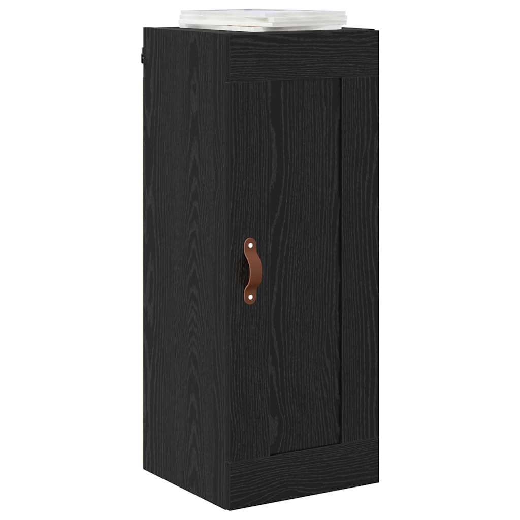 Pensile Rovere Nero 34,5 x 34 x 90 cm Legno multistrato