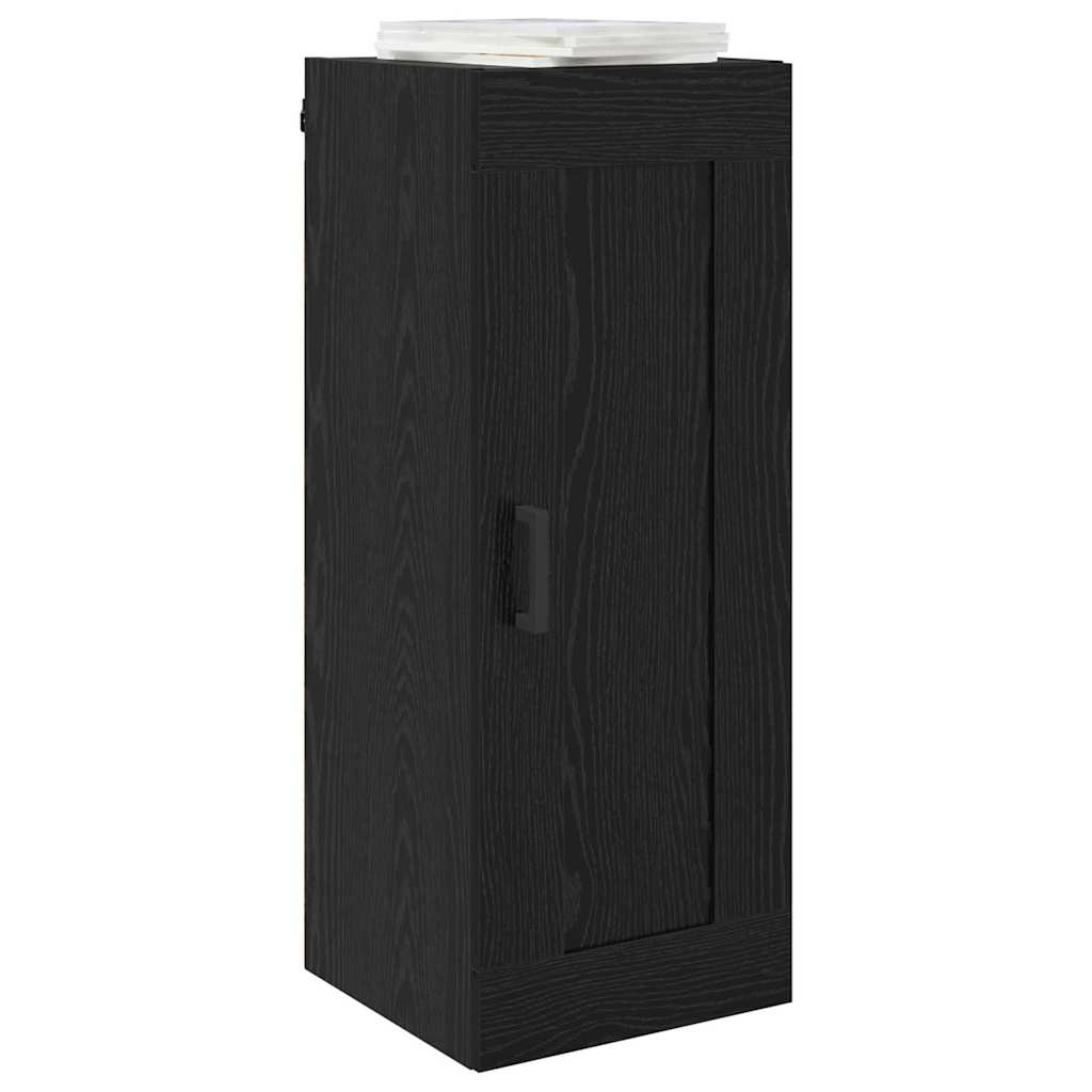 Pensile Rovere Nero 34,5 x 34 x 90 cm Legno multistrato