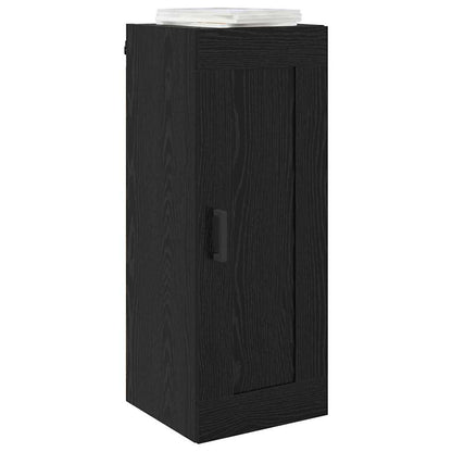 Pensile Rovere Nero 34,5 x 34 x 90 cm Legno multistrato