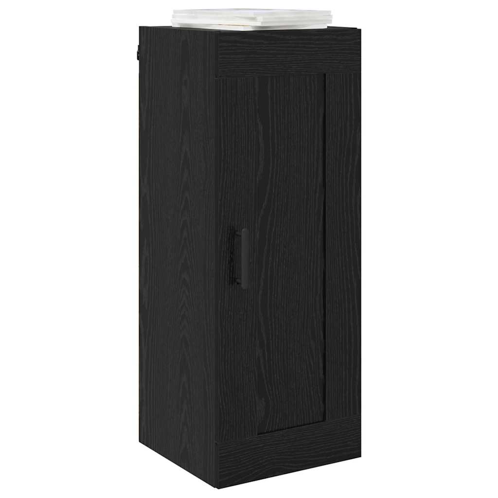 Pensile Rovere Nero 34,5 x 34 x 90 cm Legno multistrato