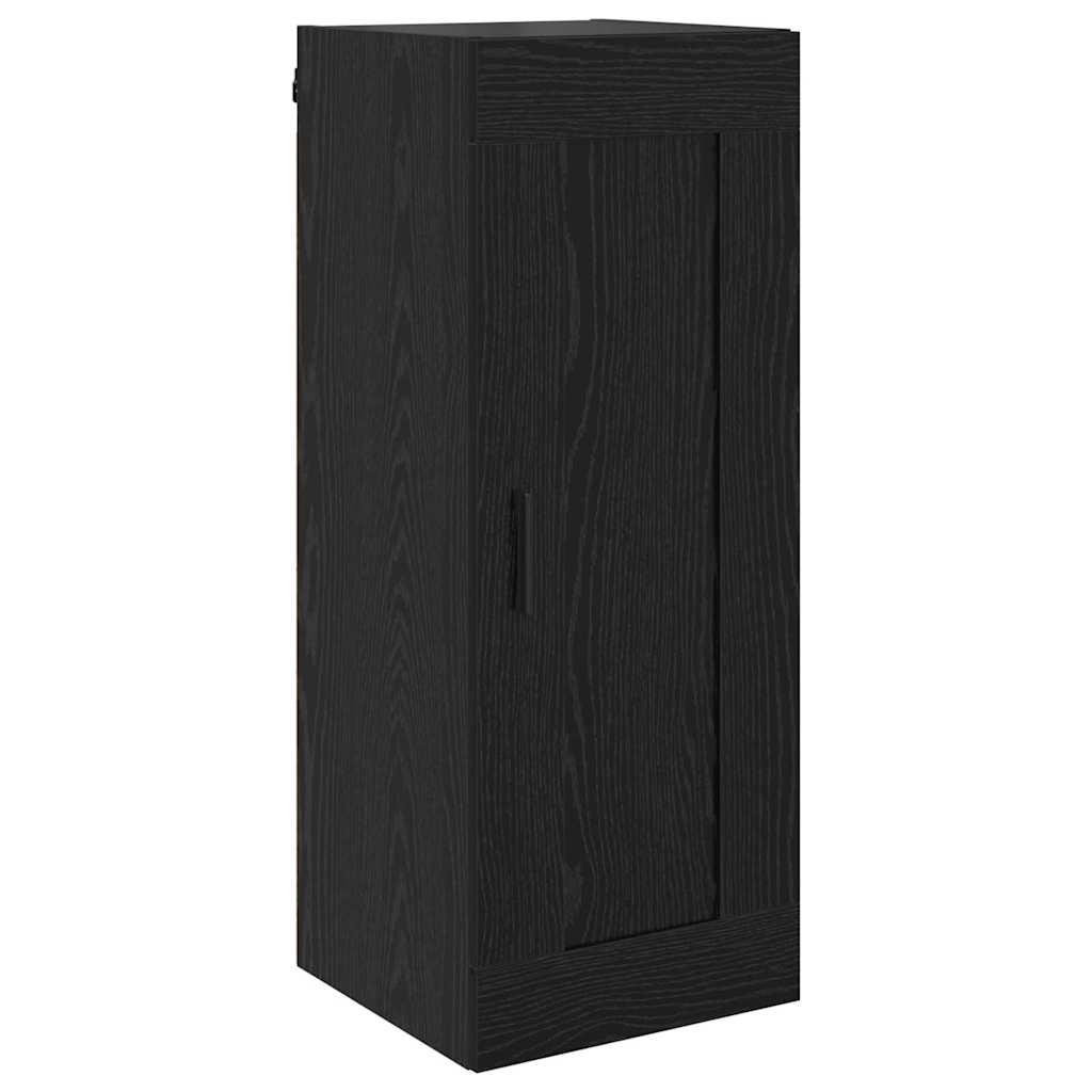 Pensile Rovere Nero 34,5 x 34 x 90 cm Legno multistrato