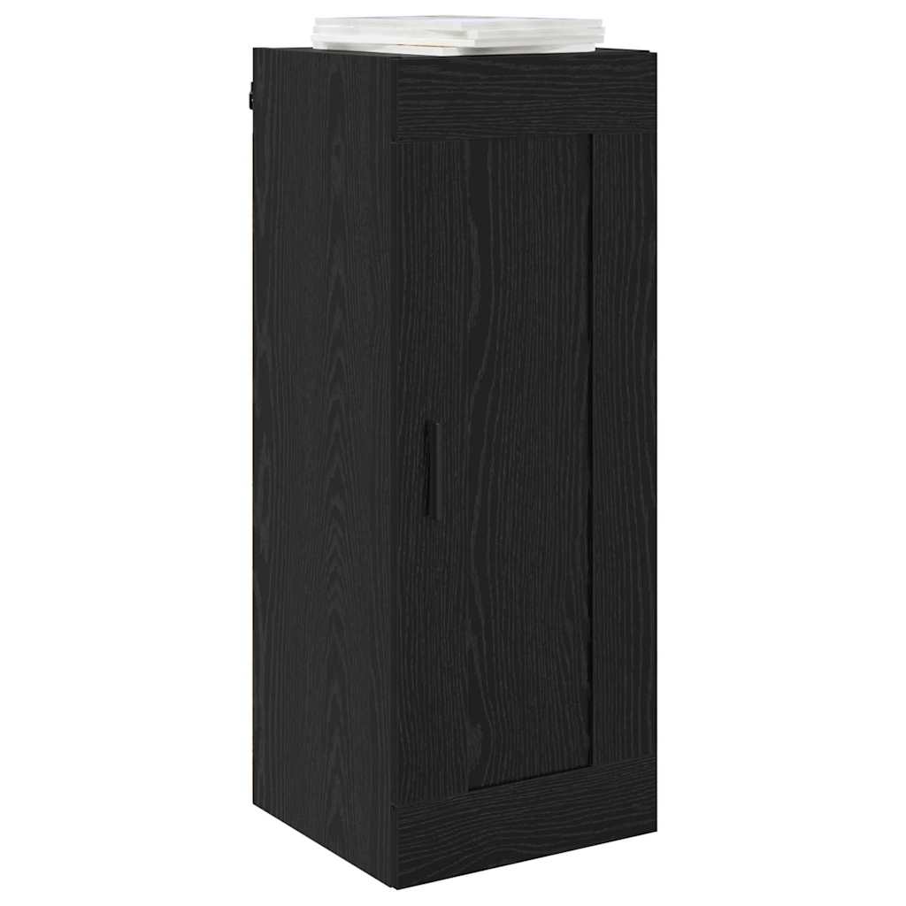 Pensile Rovere Nero 34,5 x 34 x 90 cm Legno multistrato