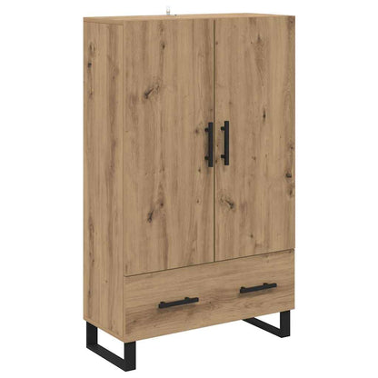 Credenza con cassetto Rovere artigianale 69,5 x 30 x 115 cm