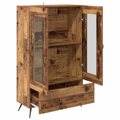 Credenza con cassetto Legno vecchio 69,5 x 31 x 115 cm