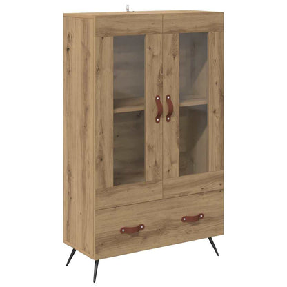 Credenza con cassetto Rovere artigianale 69,5 x 31 x 115 cm