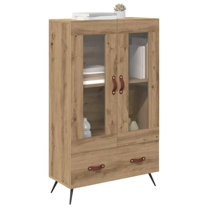 Credenza con cassetto Rovere artigianale 69,5 x 31 x 115 cm