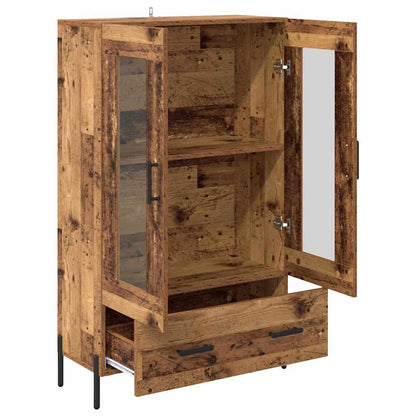 Credenza con cassetto Corona Legno vecchio 69,5 x 31 x 115 cm