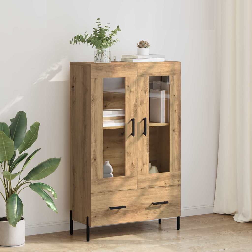 Credenza Corona Rovere artigianale 69,5 x 31 x 115 cm