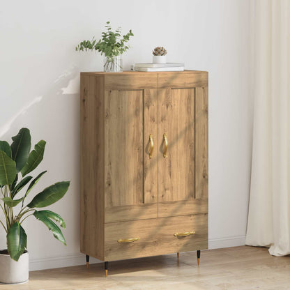 Credenza con cassetto Rovere artigianale 69,5 x 31 x 115 cm
