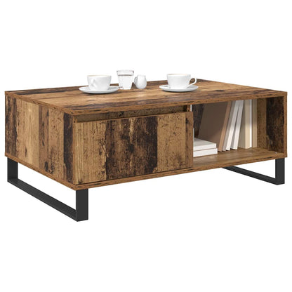 Tavolino da salotto Legno vecchio 90 x 60 x 35 cm