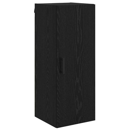 Pensile Rovere Nero 34,5 x 34 x 90 cm Legno multistrato
