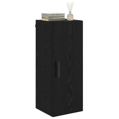 Pensile Rovere Nero 34,5 x 34 x 90 cm Legno multistrato