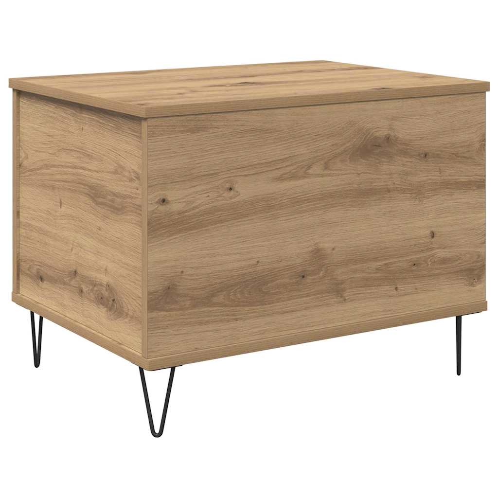 Tavolino da salotto Rovere artigianale 60 x 44,5 x 45 cm