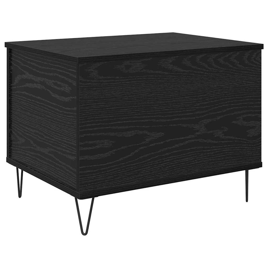 Tavolino da salotto Rovere Nero 60 x 44,5 x 45 cm