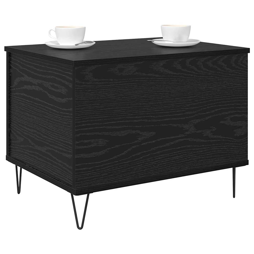 Tavolino da salotto Rovere Nero 60 x 44,5 x 45 cm