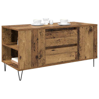 Tavolino da salotto Legno vecchio 102 x 44,5 x 50 cm