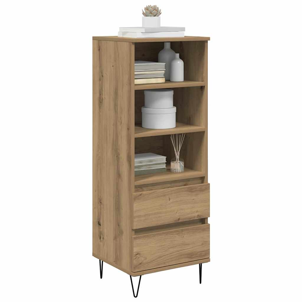 Credenza Rovere artigianale 40 x 36 x 110 cm Legno multistrato