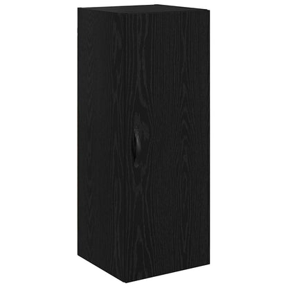 Pensile Rovere Nero 34,5 x 34 x 90 cm Legno multistrato