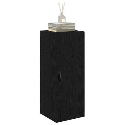 Pensile Rovere Nero 34,5 x 34 x 90 cm Legno multistrato