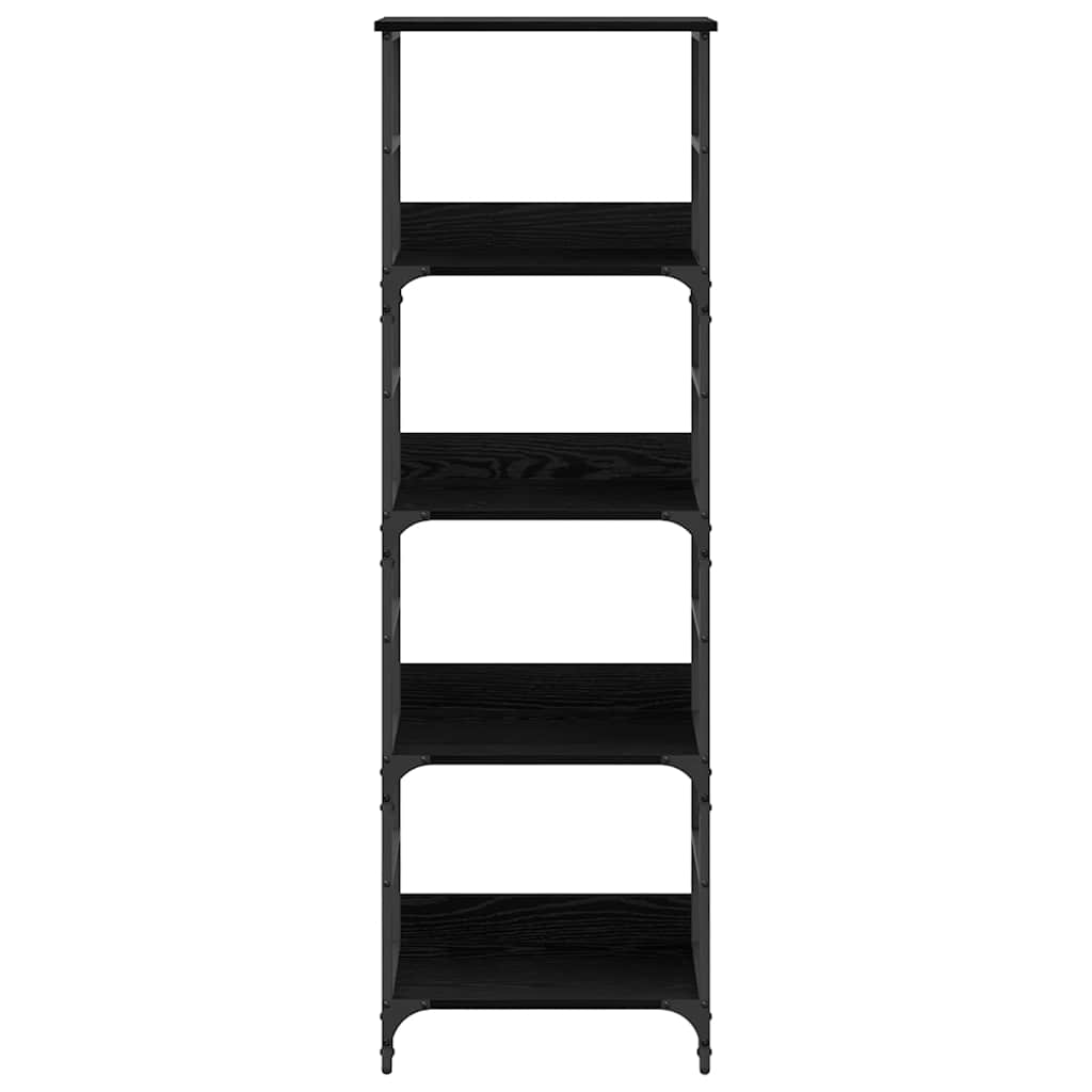 Libreria Rovere Nero 50 x 33 x 153 cm Legno multistrato