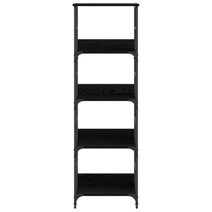 Libreria Rovere Nero 50 x 33 x 153 cm Legno multistrato