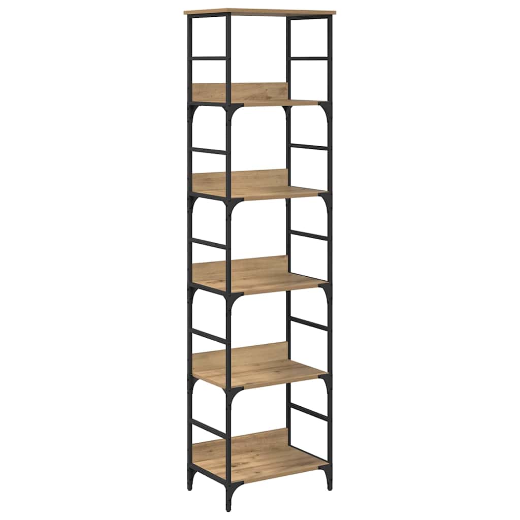 Libreria Rovere artigianale 50 x 33 x 188,5 cm