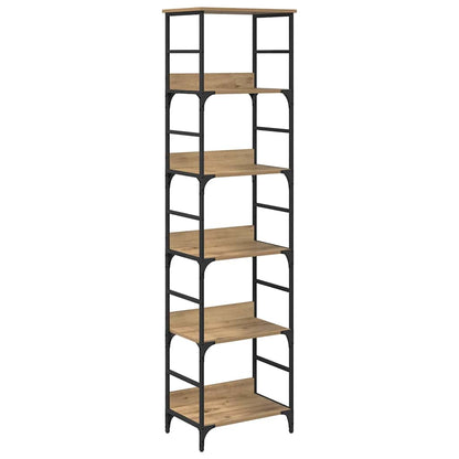 Libreria Rovere artigianale 50 x 33 x 188,5 cm