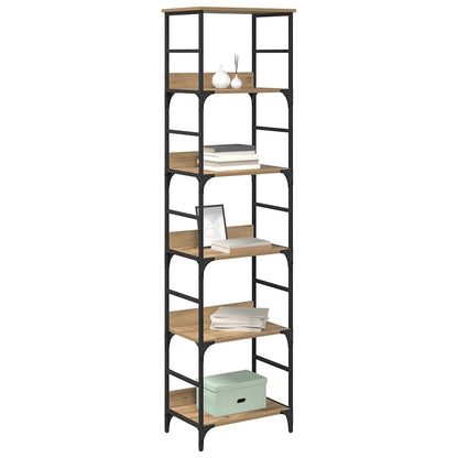 Libreria Rovere artigianale 50 x 33 x 188,5 cm
