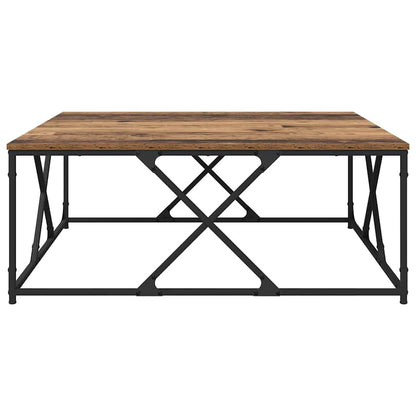Tavolino da salotto Legno vecchio 100 x 100 x 40 cm
