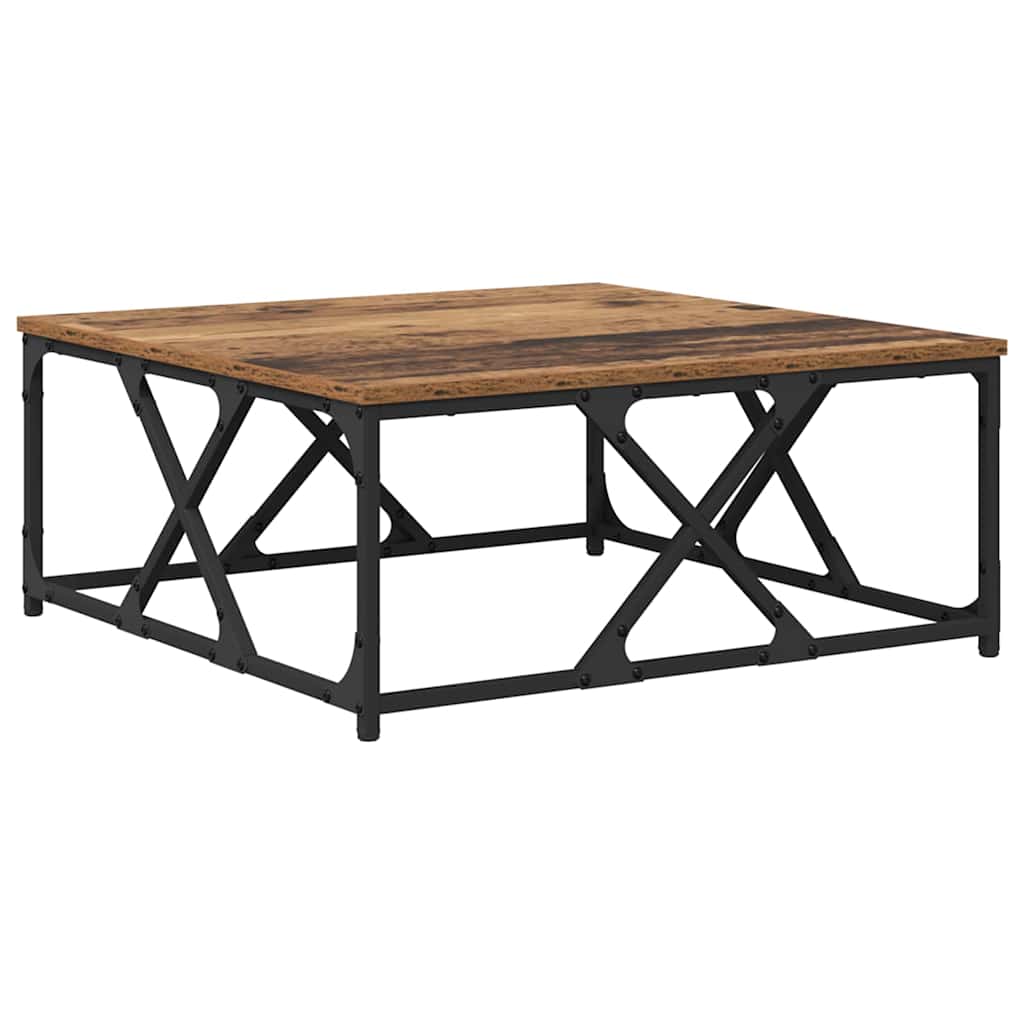 Tavolino da salotto Legno vecchio 70 x 70 x 30 cm