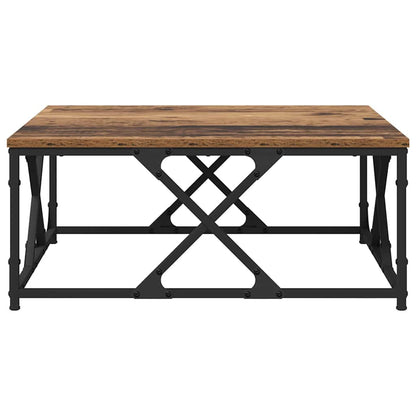 Tavolino da salotto Legno vecchio 70 x 70 x 30 cm