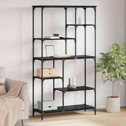 Libreria Rovere Nero 99 x 35,5 x 176 cm Legno multistrato