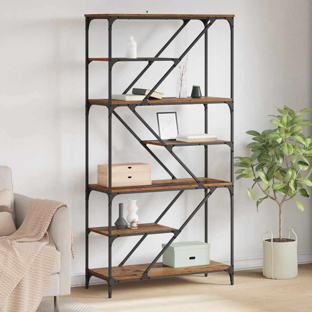 Libreria Legno vecchio 91 x 36 x 176 cm Legno multistrato