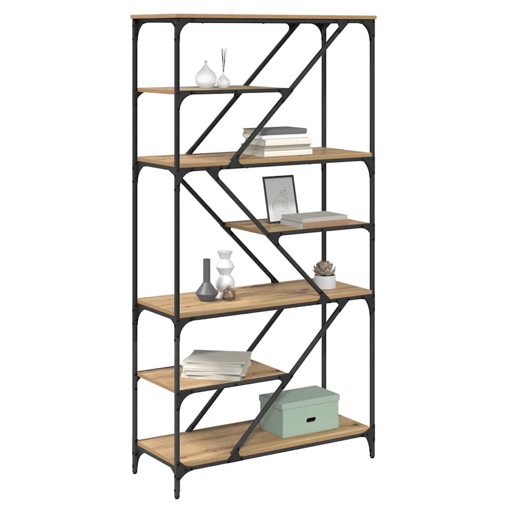 Libreria Rovere artigianale 91 x 36 x 176 cm Legno multistrato