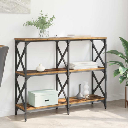 Tavolo consolle Legno vecchio 100 x 28 x 80,5 cm