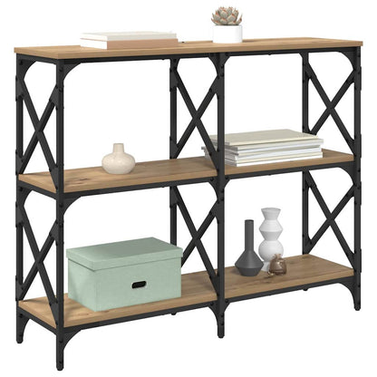Tavolo consolle Rovere artigianale 100 x 28 x 80,5 cm