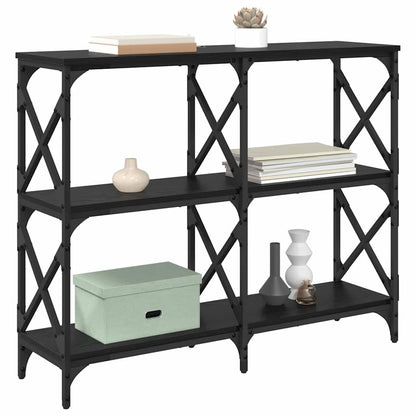 Tavolo consolle Rovere Nero 100 x 28 x 80,5 cm
