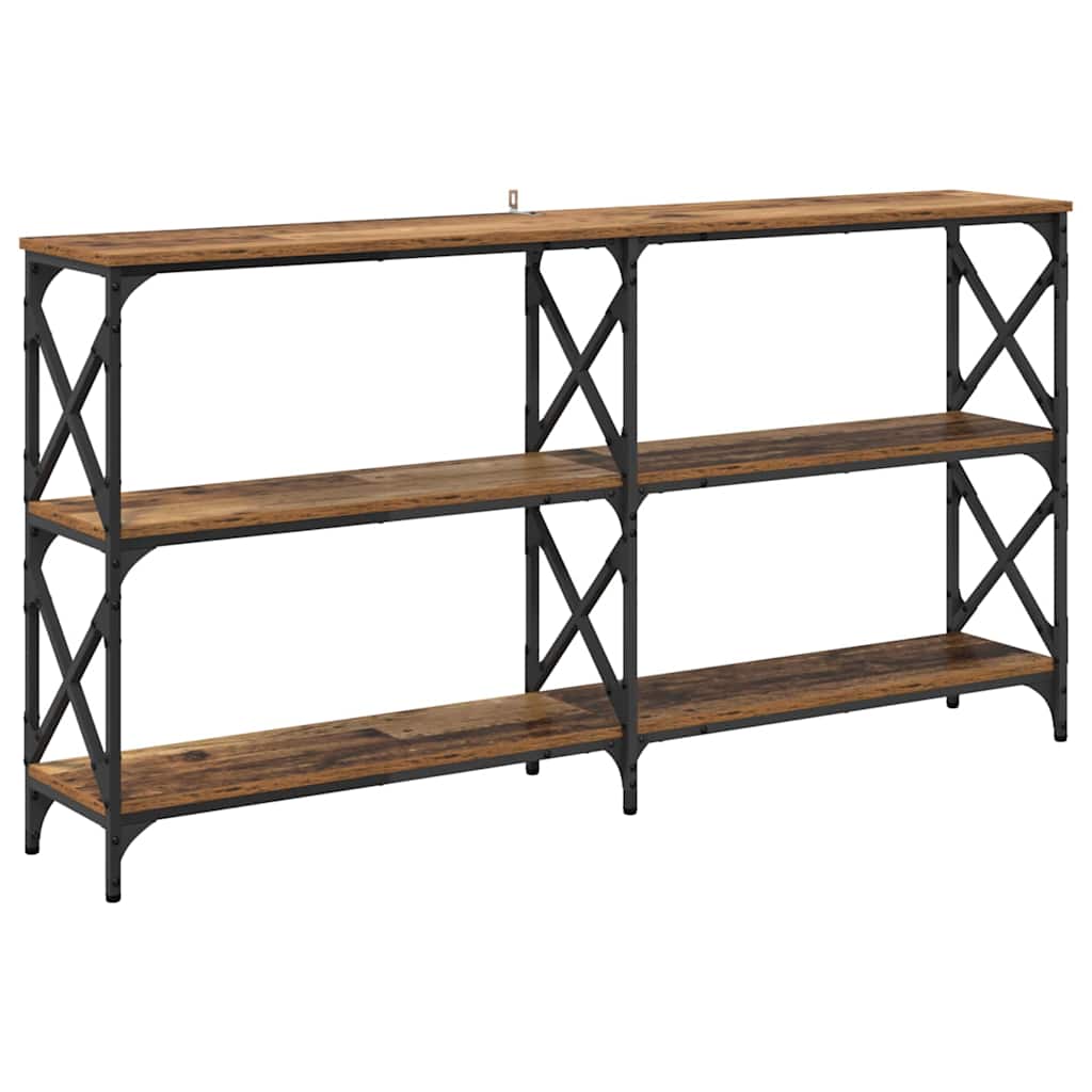 Tavolo consolle Legno vecchio 156 x 28 x 80,5 cm