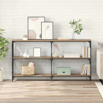 Tavolo consolle Rovere artigianale 156 x 28 x 80,5 cm