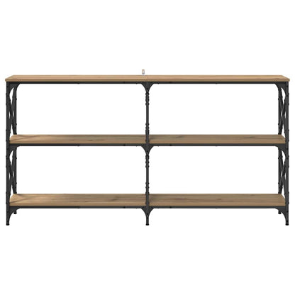 Tavolo consolle Rovere artigianale 156 x 28 x 80,5 cm