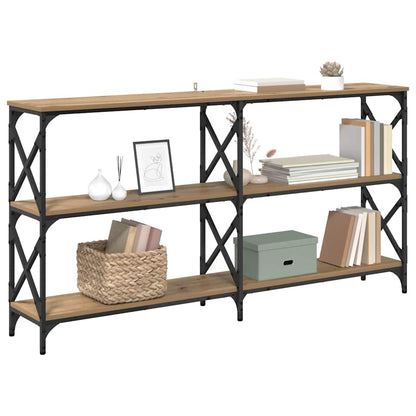 Tavolo consolle Rovere artigianale 156 x 28 x 80,5 cm