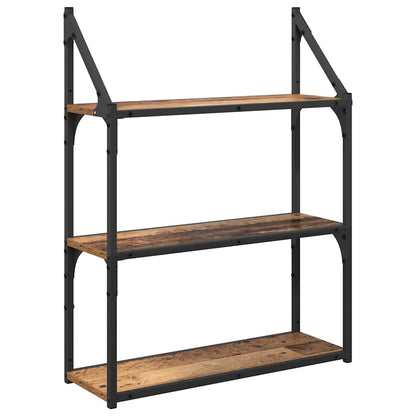 Scaffale da parete Legno vecchio 60 x 21 x 78,5 cm