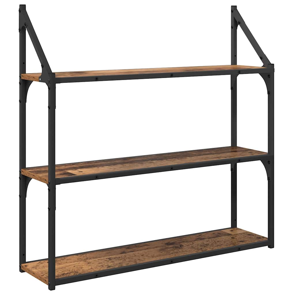 Scaffale da parete Legno vecchio 80 x 21 x 78,5 cm