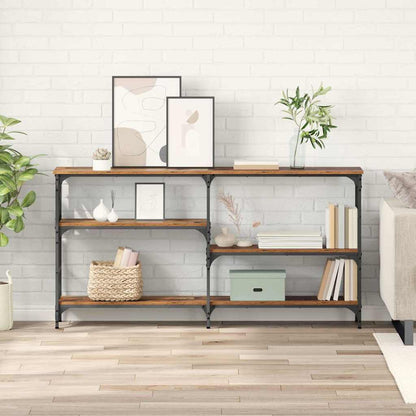 Tavolo consolle Legno vecchio 150 x 29 x 76,5 cm