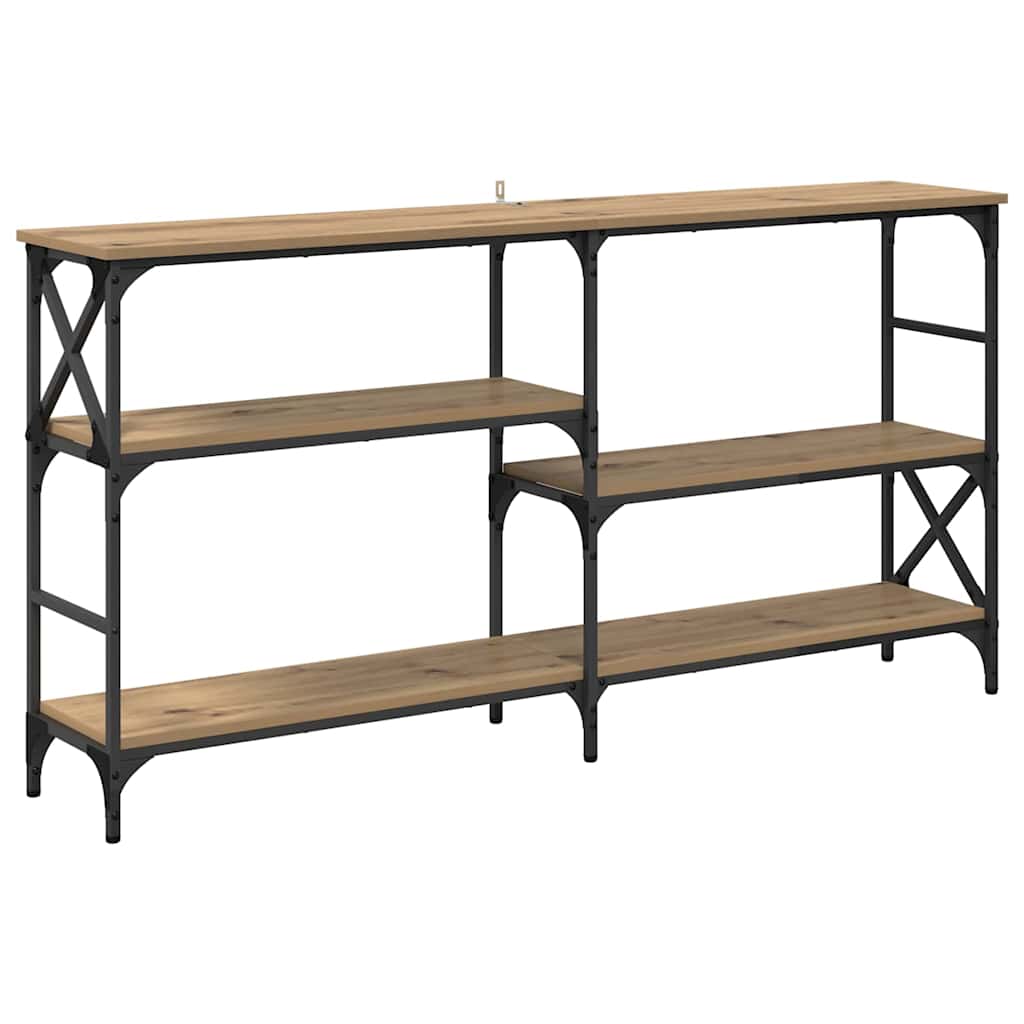Tavolo consolle Rovere artigianale 150 x 29 x 76,5 cm