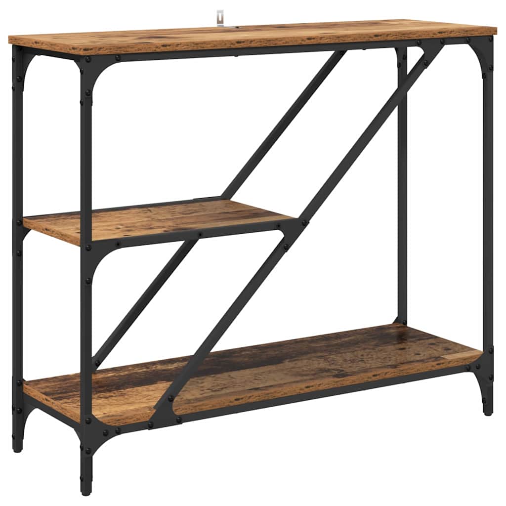 Tavolo consolle Legno vecchio 88,5 x 30 x 75 cm