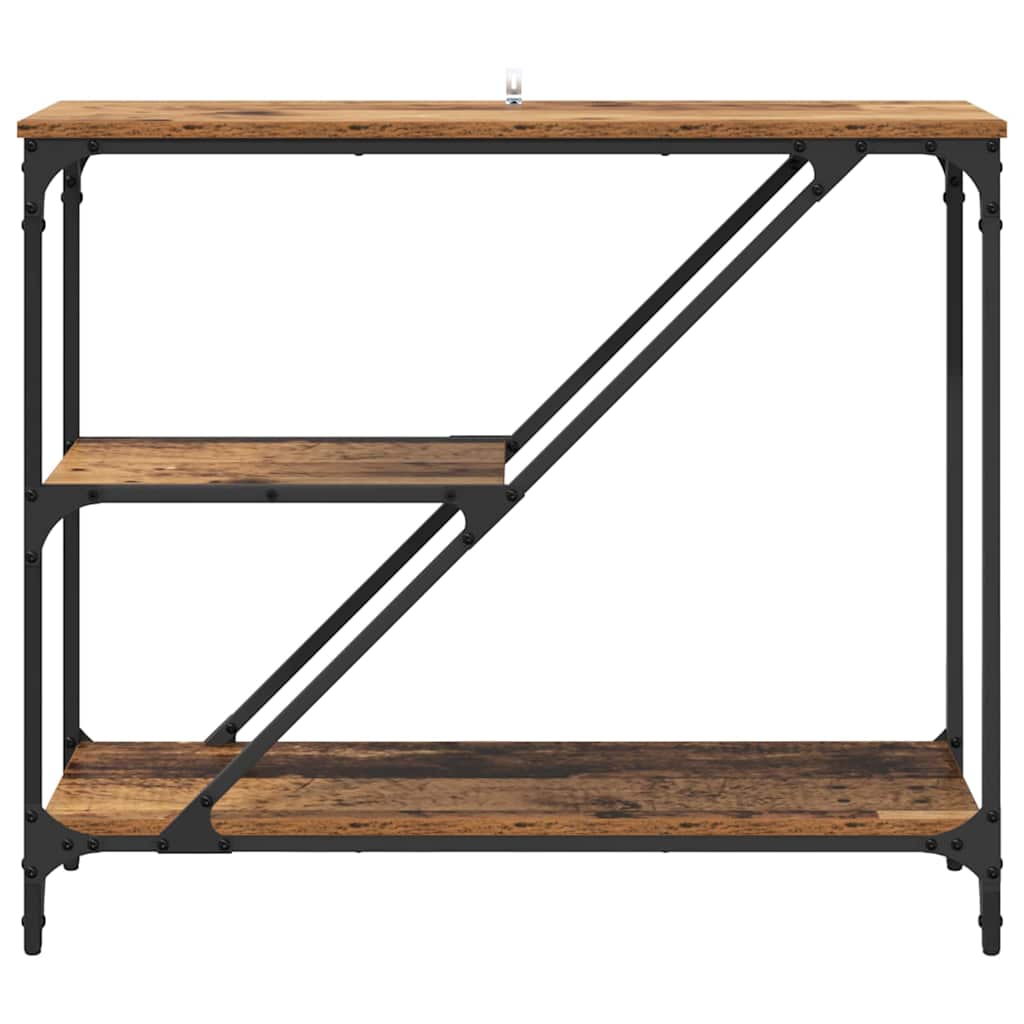 Tavolo consolle Legno vecchio 88,5 x 30 x 75 cm
